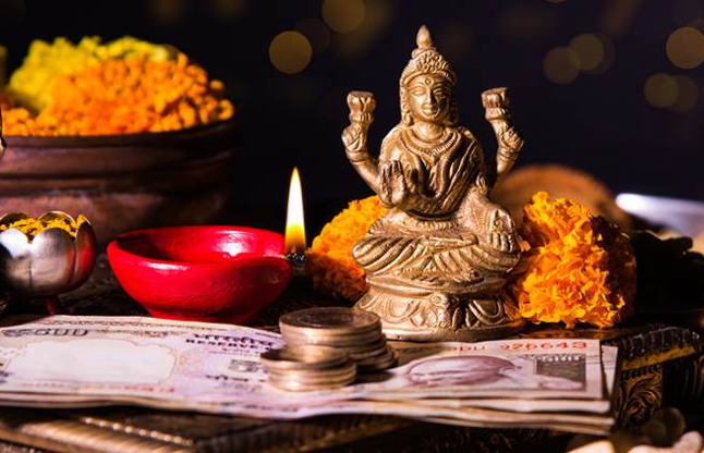 diwali puja samagri and vidhi with aarti