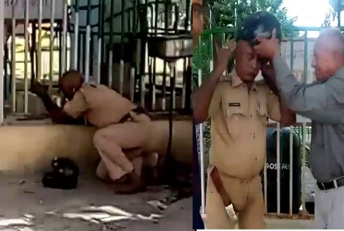 Kota Police, Kota Police Sub Inspector, Drunken Sub Inspector Kota, Drunken Sub Inspector Punished by SP, Crime in Rajasthan, Rajasthan Patrika, Kota Patrika 