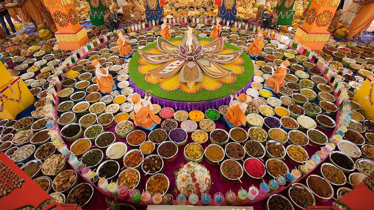 Govardhan puja