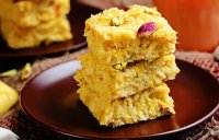 mango coconut barfi