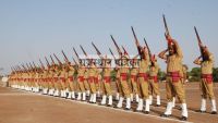 Tribute to martyrs in Police line of Pali
