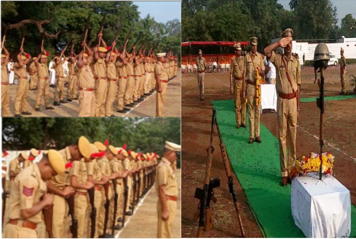 Police Martyrs Day, police martyrs day Celebration, Rajasthan Police, police martyrs day Celebration Kota, Kota Police, Rajasthan Patrika, Kota Patrika, Patrika News, Kota News