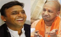 Akhilesh Yadav and Yogi Adityanath
