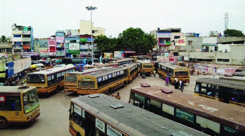 Redhills bus terminus battling for lack of place