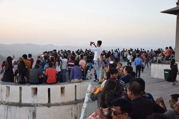 monsoon place sajjangarh udaipur sunset point