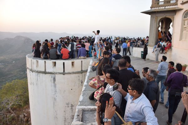 monsoon place sajjangarh udaipur sunset point