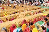Nindar Zameen Samadhi Satyagraha Jaipur Satyagraha JDA capture