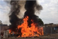 Road accident at kuchera