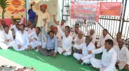 Farmers on protest