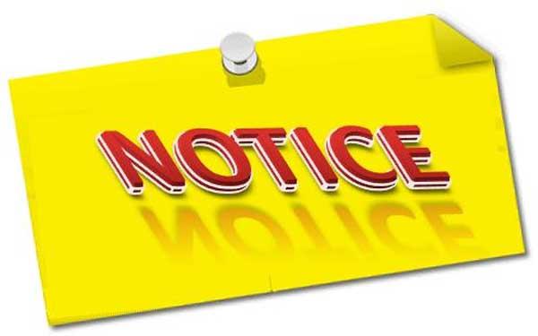 Notice issued to five CMHOs including Udaipur