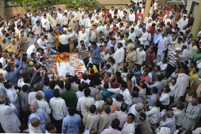 funeral of digamber singh