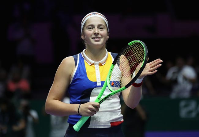 WTA Final : 20 year old Elena Ostapenko beat Carolina Pliskova