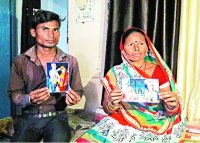 Wife escaped by sending her husband for medication