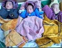 young girl gave birth three childs