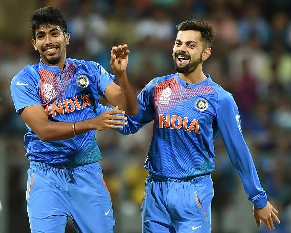 kohli and bumrah
