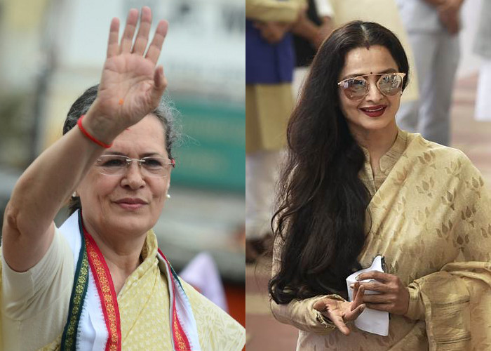 Bollywood Actress Rekha release MP fund for Sonia Gandhi Constituency