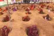 Nindar jameen Samadhi Satyagraha