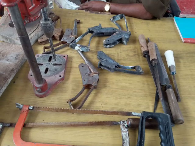 police busted illegal arms factory