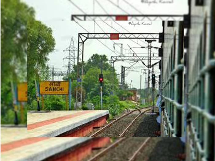 indian railways, train time changed, halt on sanchi station,train number 16032 halt on sanchi station, latest railway news in hindi, latset hindi news bhopal, bhopal hindi news