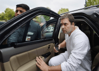 Rahul Gandhi Raj Babbar Ghulam Nabi Azad visit NTPC raebareli live