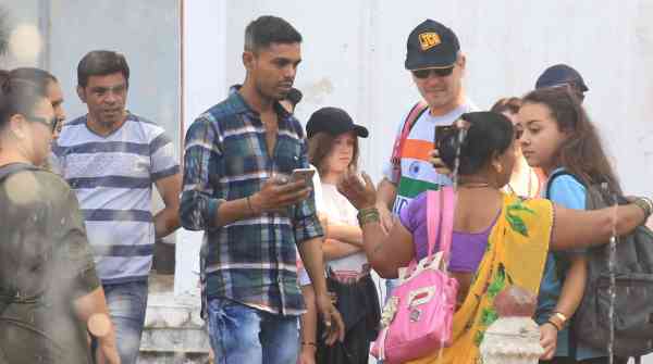  tourists in udaipur images