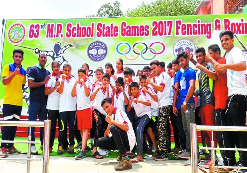 indore girls selected in national games