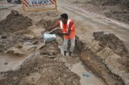 broken water pipe