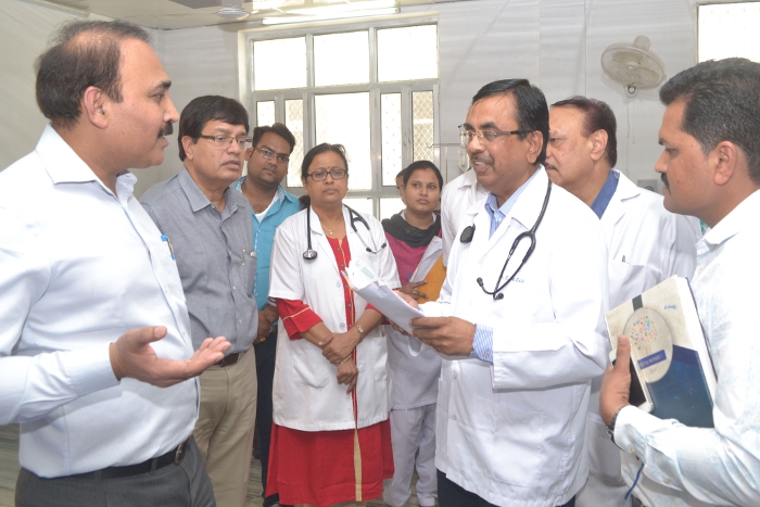 New Medical College Inspection by Governing secretary
