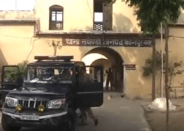 UP Police arrested Youth with army car Hindi news in up