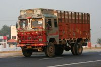 Truck stolen from soya bean with highway in Khandwa