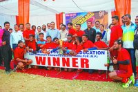 Handball Competition: rdvv won All India Handball Competition