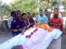 cremation ceremony by women