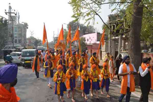 gurunanak jayanti celebrated in city