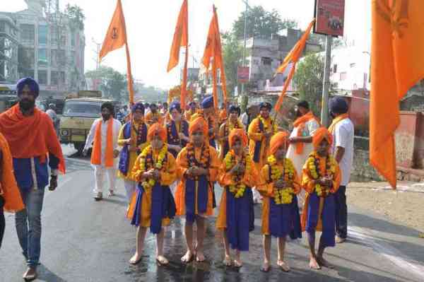 gurunanak jayanti celebrated in city