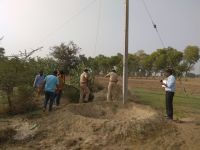 Seized illegal transformers