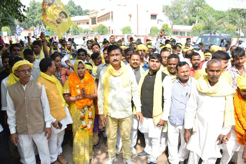 Sbhaspa Mayor candidate in Varanasi