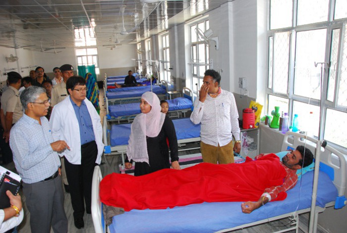 Swine Flu, Dengue, Medical Department,  Seasonal Diseases, Medical in Kota , Swine Flu in Kota , Dengue in Kota,  Kota  News, Kota  Patrika, Patrika News, Rajasthan Patrika, Healthcare in India, Healthcare in Rajasthan, National Health Mission, Sehatsudharosarkar, Secretary visits in hospital