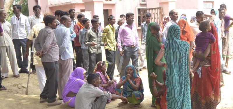 Farmer death in bank Queue
