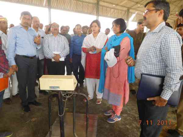 inspected mandi samit