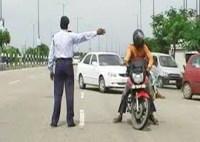 traffic rules breaking fine in sagar