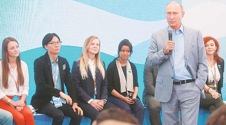 putin mets with indian doctor