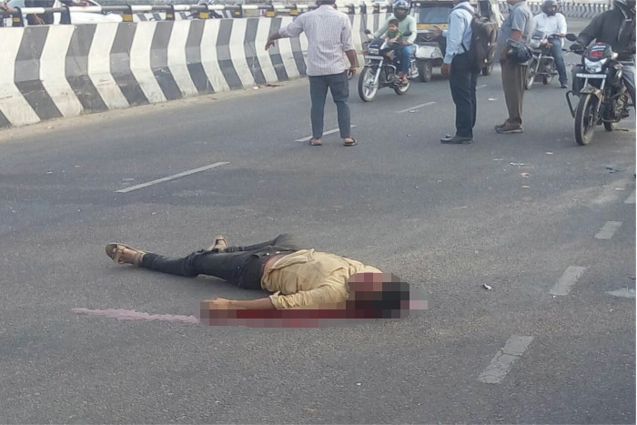 Two people died in Accident on Sodala Elevated road Accident in Jaipur