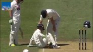 batsman got hit on head during ranji trophy match