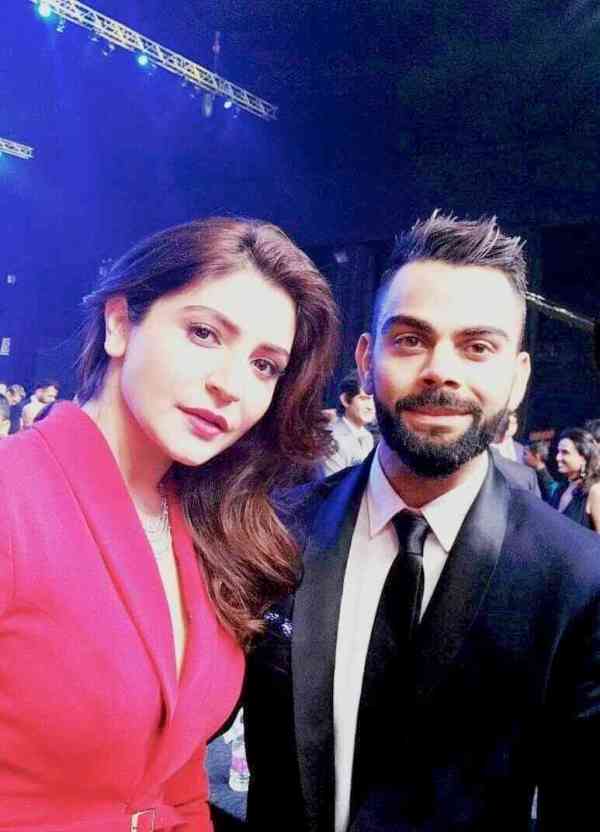 Virat Kohli and Anushka Sharma once again seen in this style