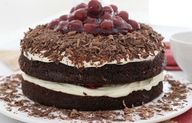 black forest cake