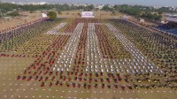 record established of mass yoga in jodhpur