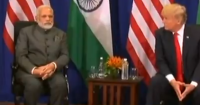 modi meet trump in ASEAN Summit