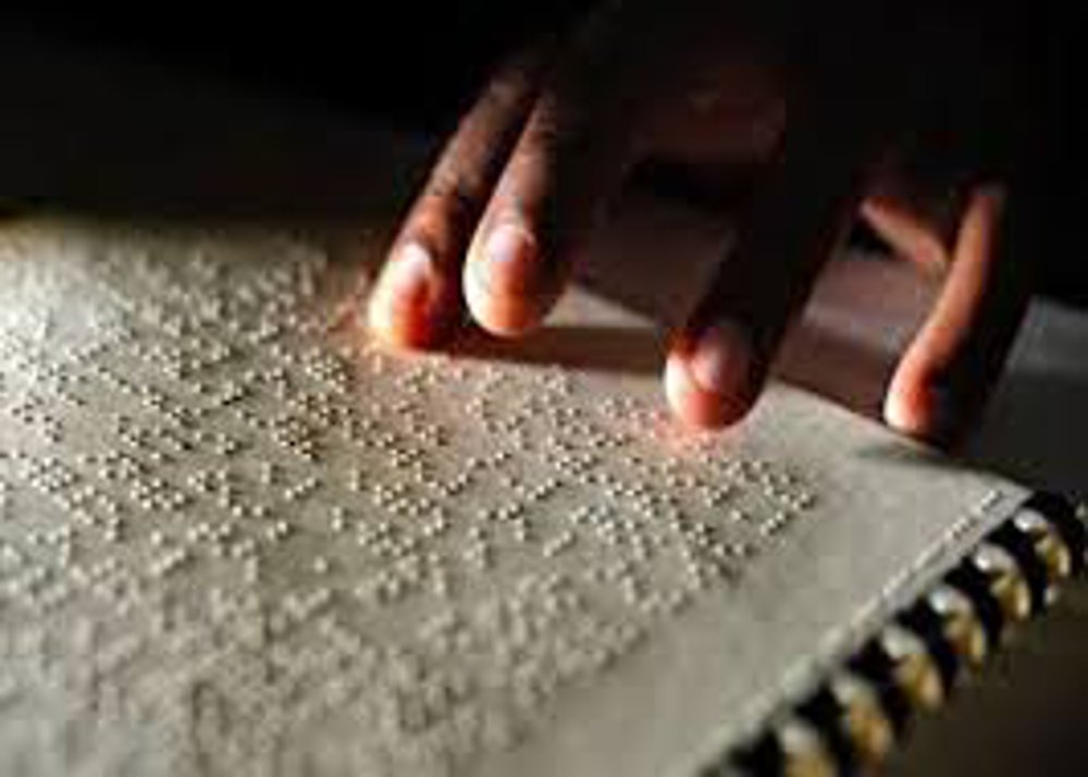 Ballet paper at 56,000 booths in Braille script