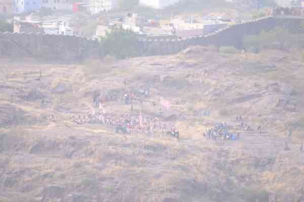 manikarnika the queen of jhansi shooting in Jodhpur
