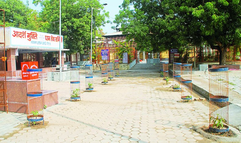 Mukti Dhams, Vikas Samiti, Kshavpura's Muktidham, Bad condition, UIT Administration, Municipal Administration, Development of Mukti Dhams, Muktiddham Complex, Inauguration, Dirt, Kota, Kota Patrika, Kota Patrika News, Rajasthan Patrika